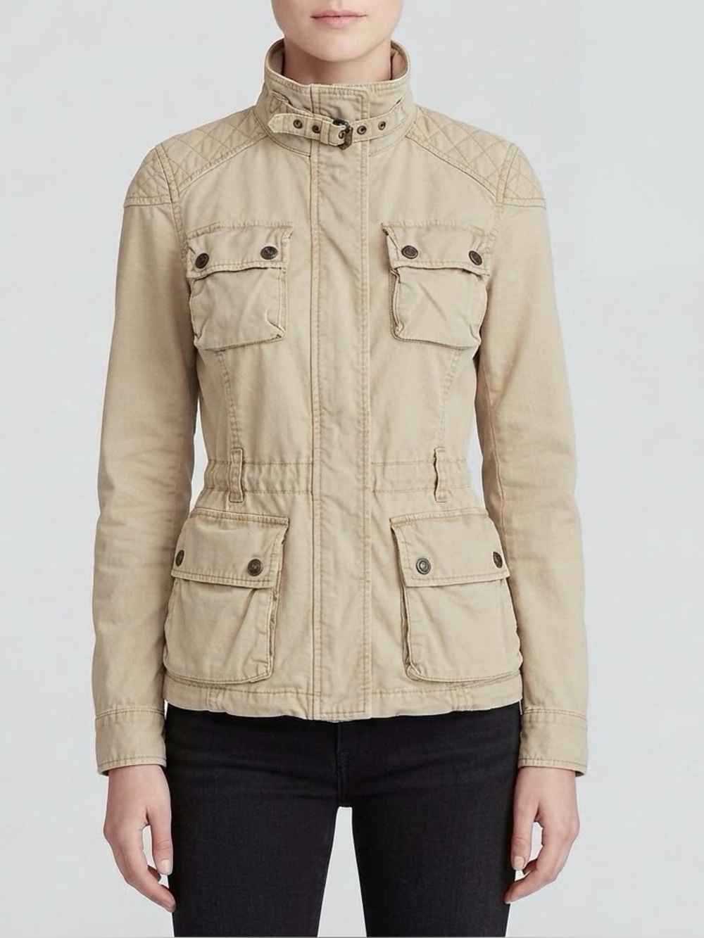 Vintage Ralph Lauren Denim & Supply military utility field lined jacket, size s